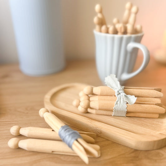 Pinzas de Madera