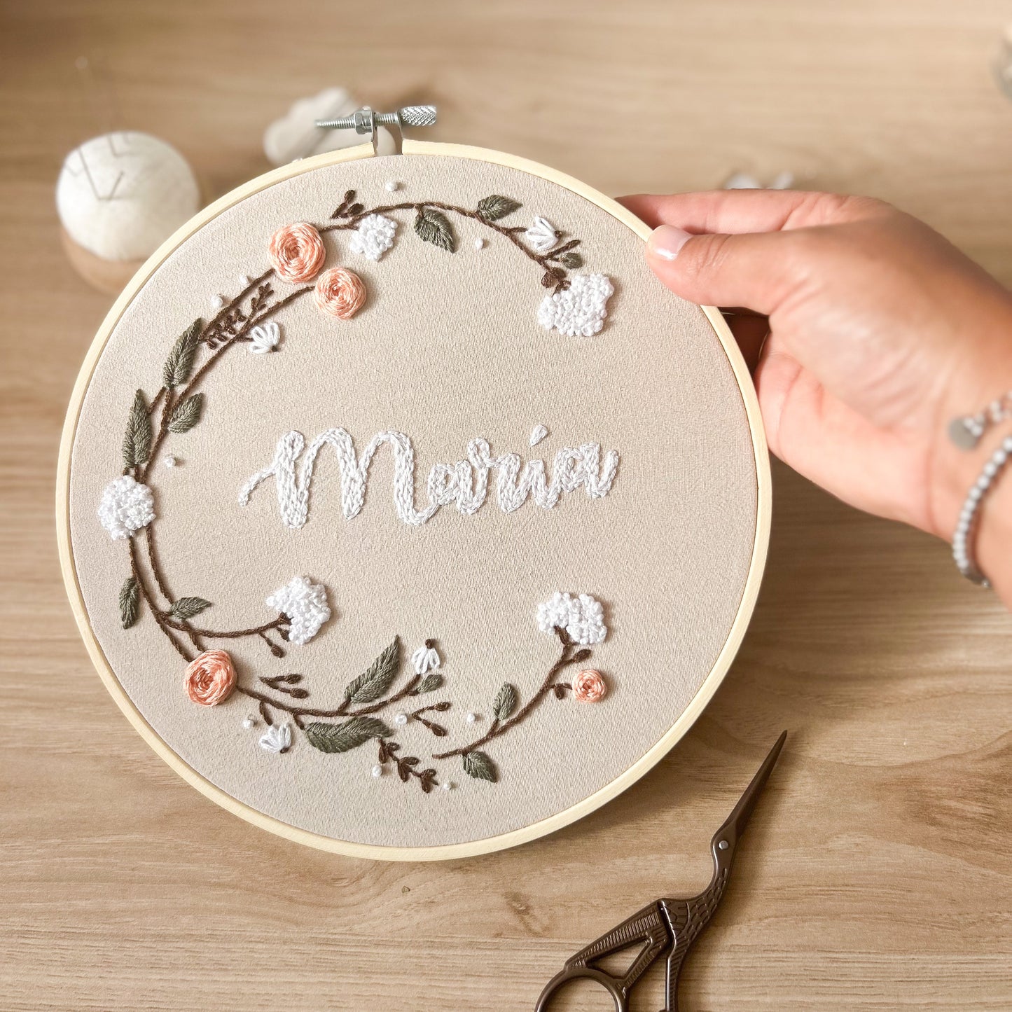 Bordado nombre personalizado - "Sweet"